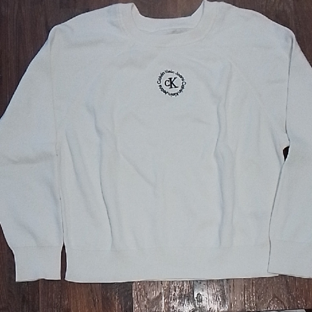 Calvin Klein Women's Cream Sweater
